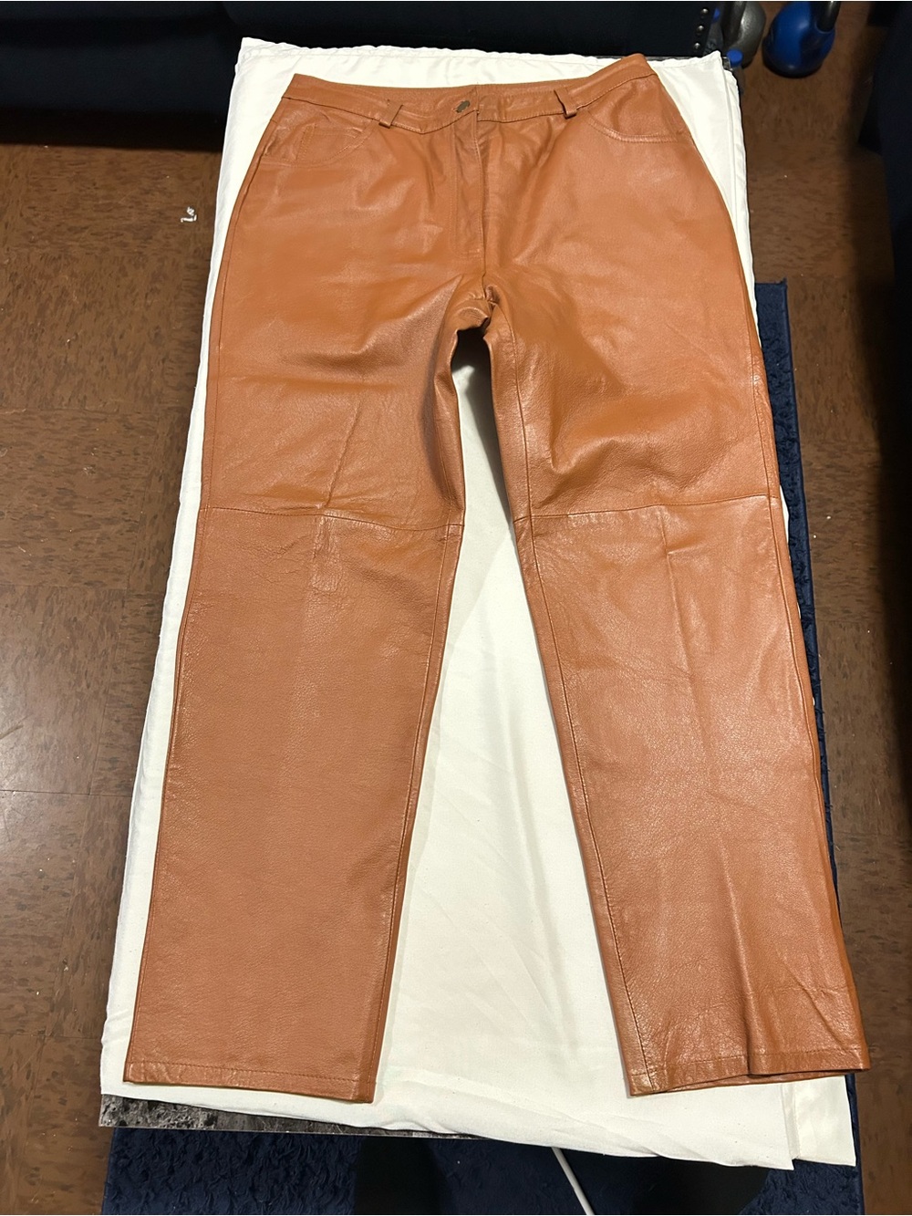 Metro style Genuine Leather Pants